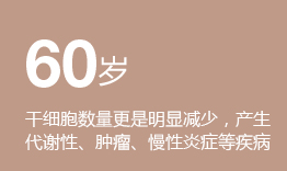 干细胞抗衰美容,干细胞的衰退，导致新鲜细胞补充不足